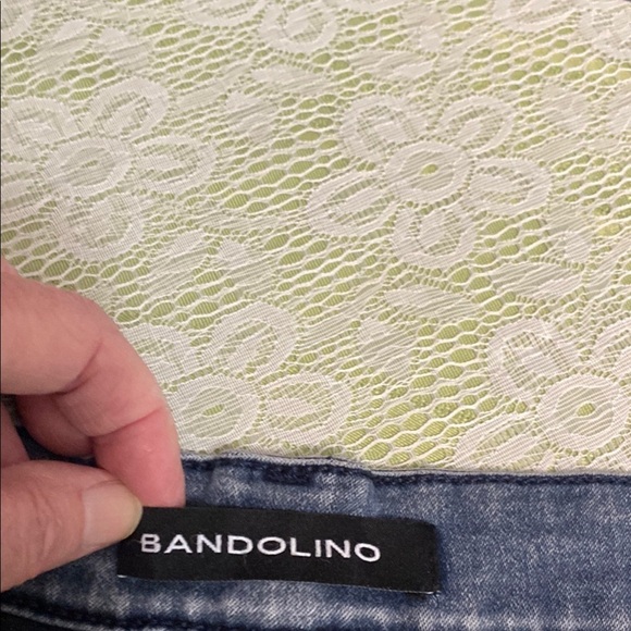 Women’s Bandolino Size 12 Relax Fit & Casual Blue Denim Jeans - Picture 7 of 9